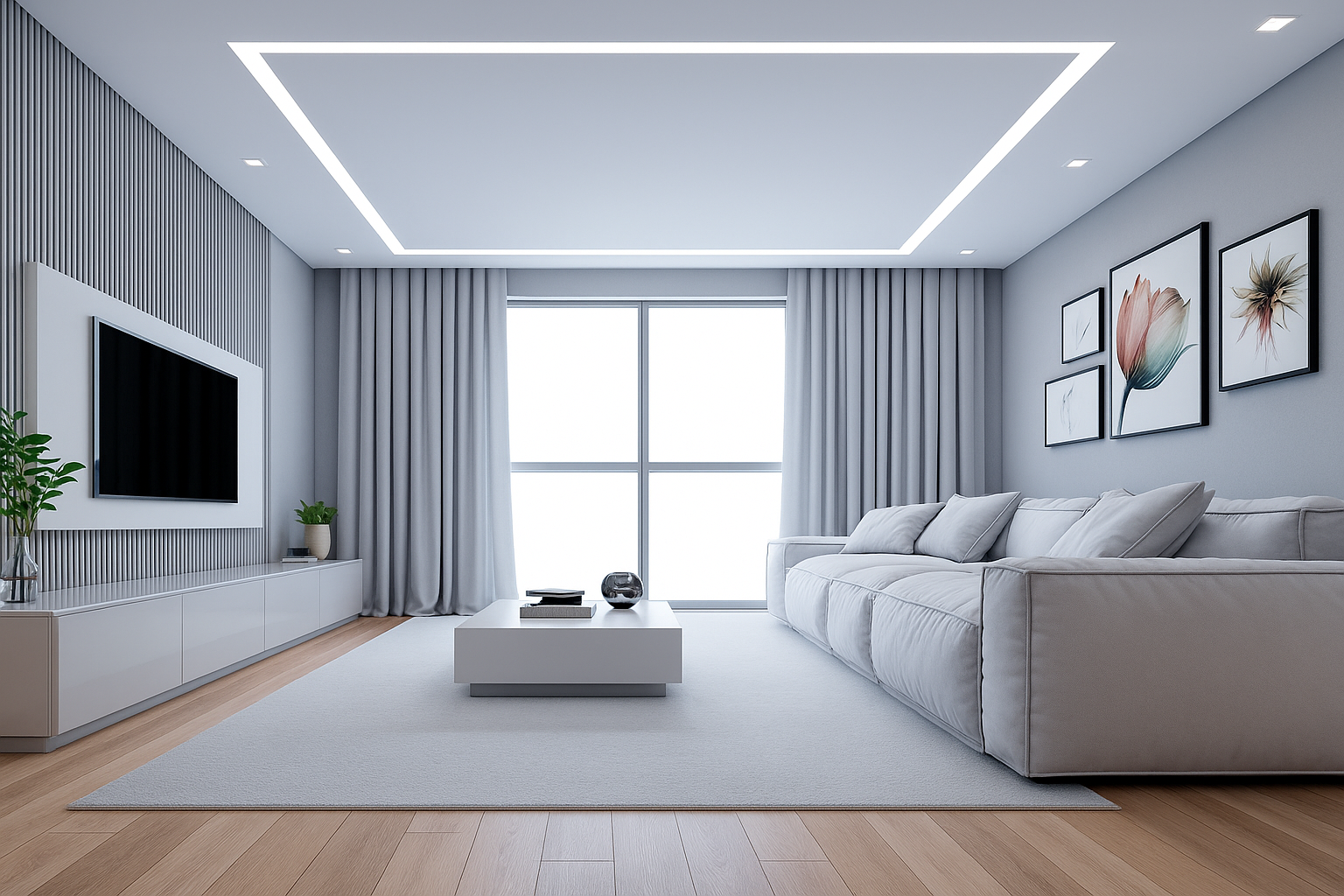 Сайт для для натяжных потолков SKYCEILING